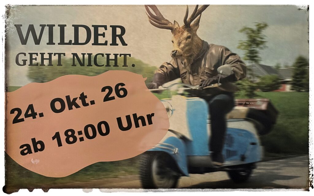 Wilder geht nicht! - Wildbuffet am 24.10.26
